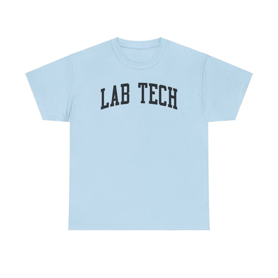 Lab tech Laboratory Graduation Shirt Gifts Tshirt Crew Neck Short Sleeve