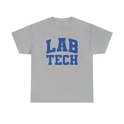 Lab tech Laboratory Graduation Shirt Gifts Tshirt Crew Neck Short Sleeve