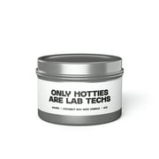 Lab tech Laboratory Graduation Tin Candle Gift Decor Vanilla Coffee Scented