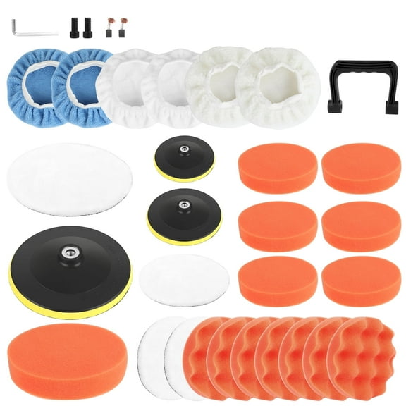 LabTEC 1580W Polishing Machine Accessories with a Auxiliary for Electirc Car Buffer