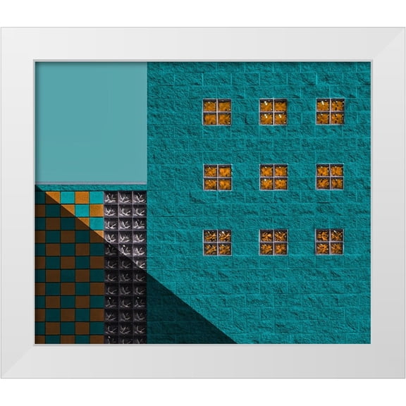 Labagnara, Roxana 14x12 White Modern Wood Framed Museum Art Print Titled - Po Box