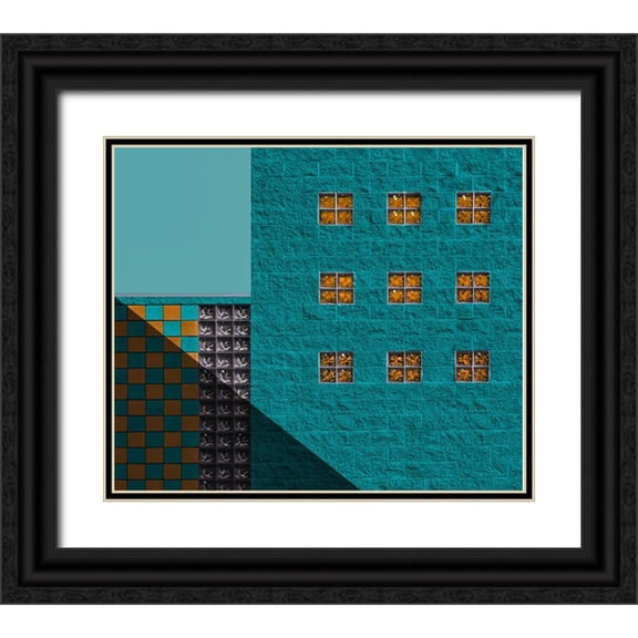Labagnara, Roxana 23x20 Black Ornate Wood Framed with Double Matting Museum Art Print Titled - Po Box