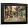 thumbnail image 1 of Labagnara, Roxana 24x18 Black Modern Framed Museum Art Print Titled - Daily Scene In Centro Habana, 1 of 5