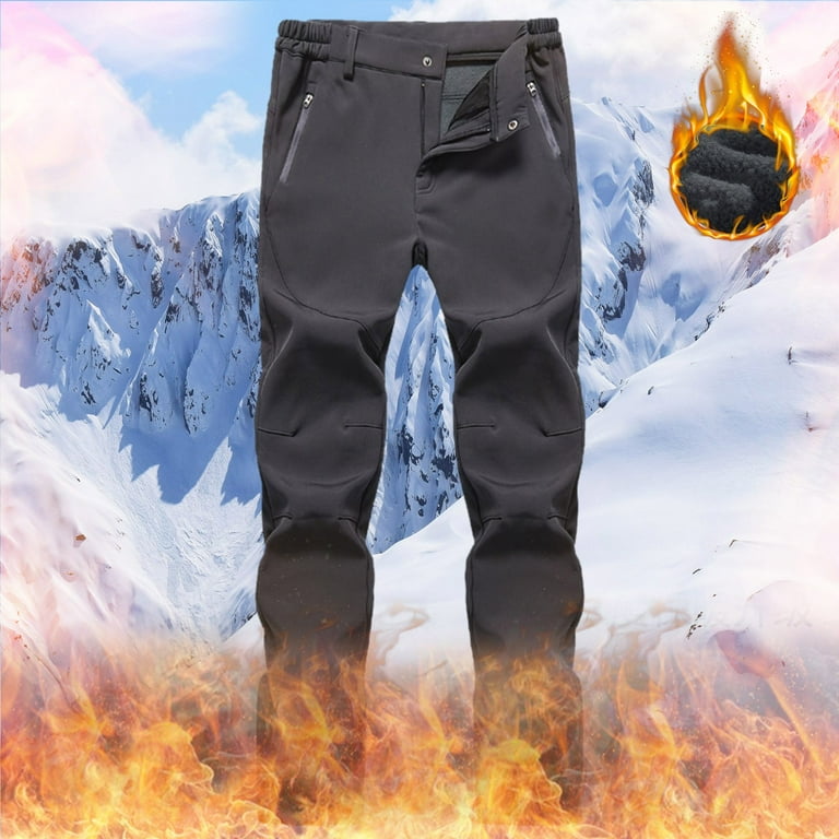 Labakihah Cargo Pants for Men Men's Soild Color Hiking Trousers