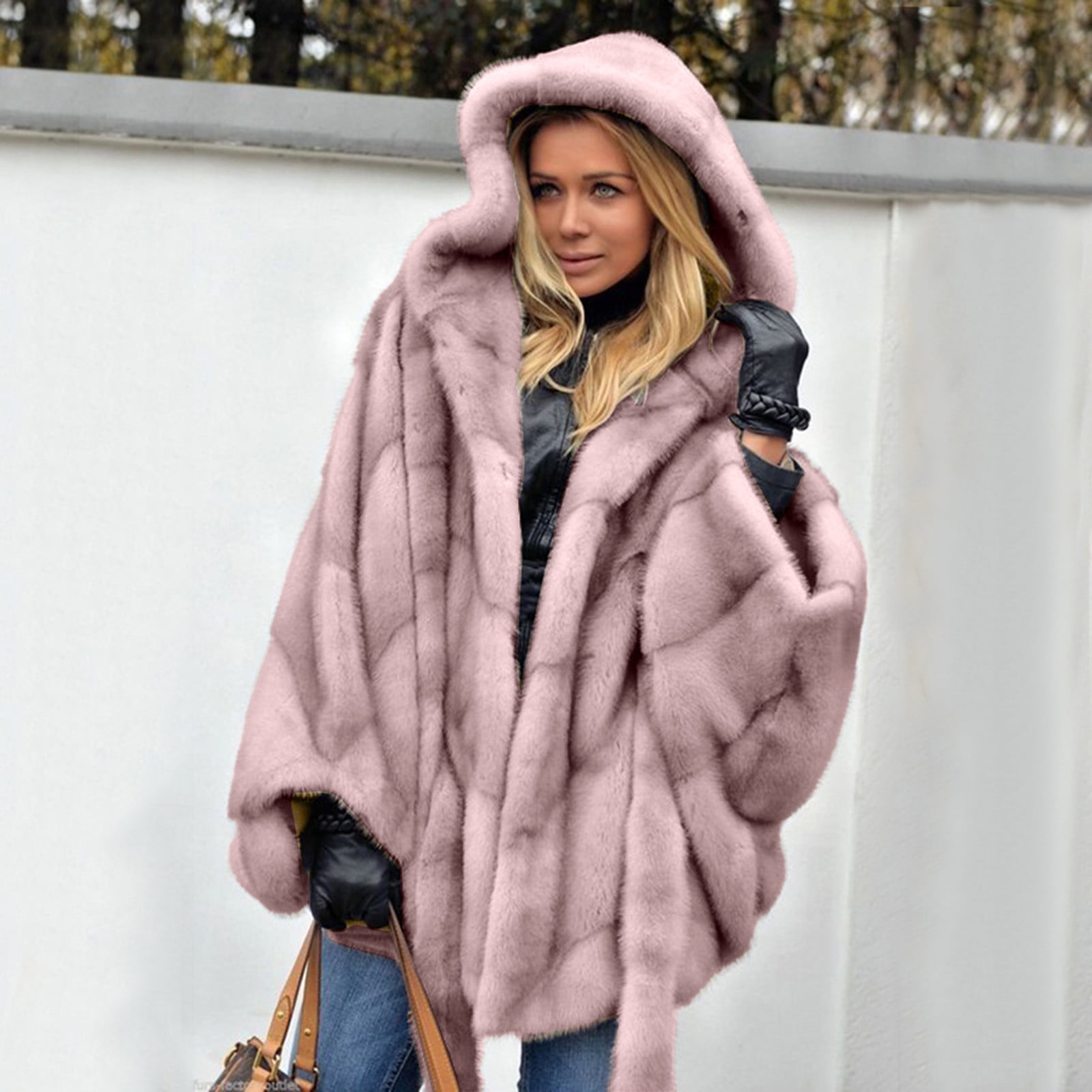 labakihah coats for women women's -fur' winter plus size elegant