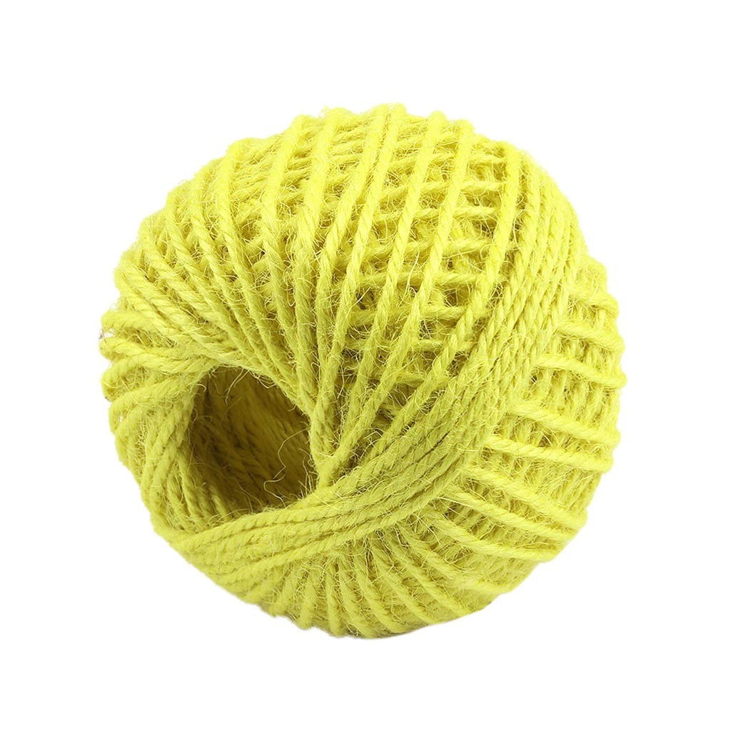 50m Craft DIY Jude Rope String Cord Jewelry Stringing Colorful Twine