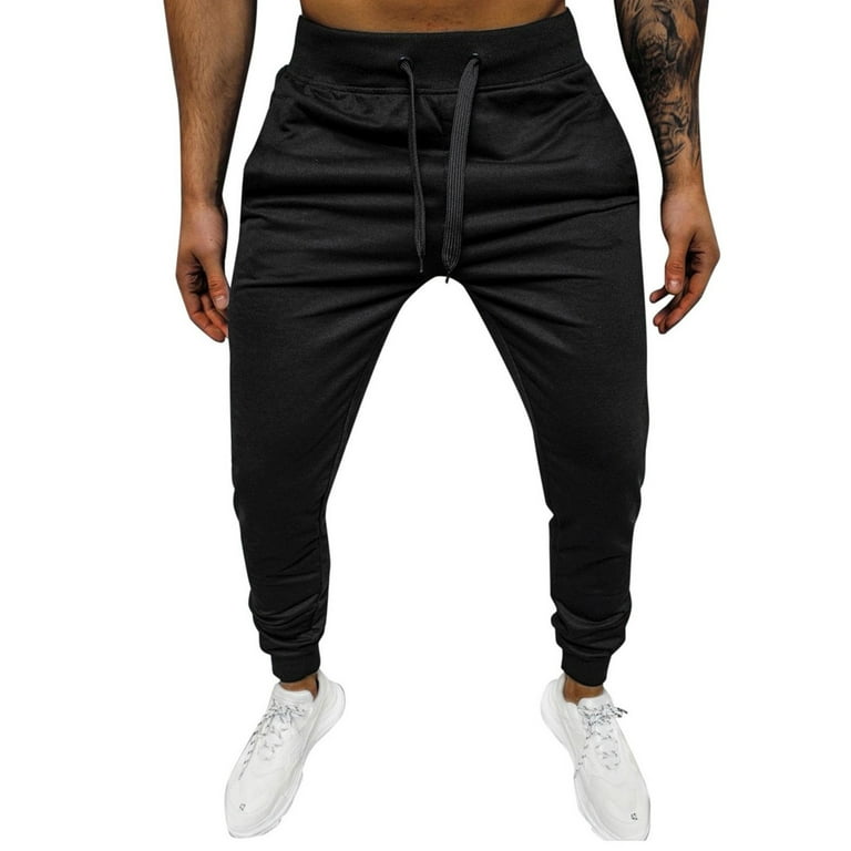 Drawstring sweatpants mens sale