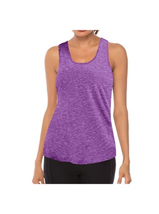 Buy Womens Workout Tops Athletic Yoga Tops for Women Mesh Running Tank Tops  Workout Tanks Tennis Shirts Gym Summer Clothes Activewear for Women Violet  Purple XL Online at desertcartKUWAIT