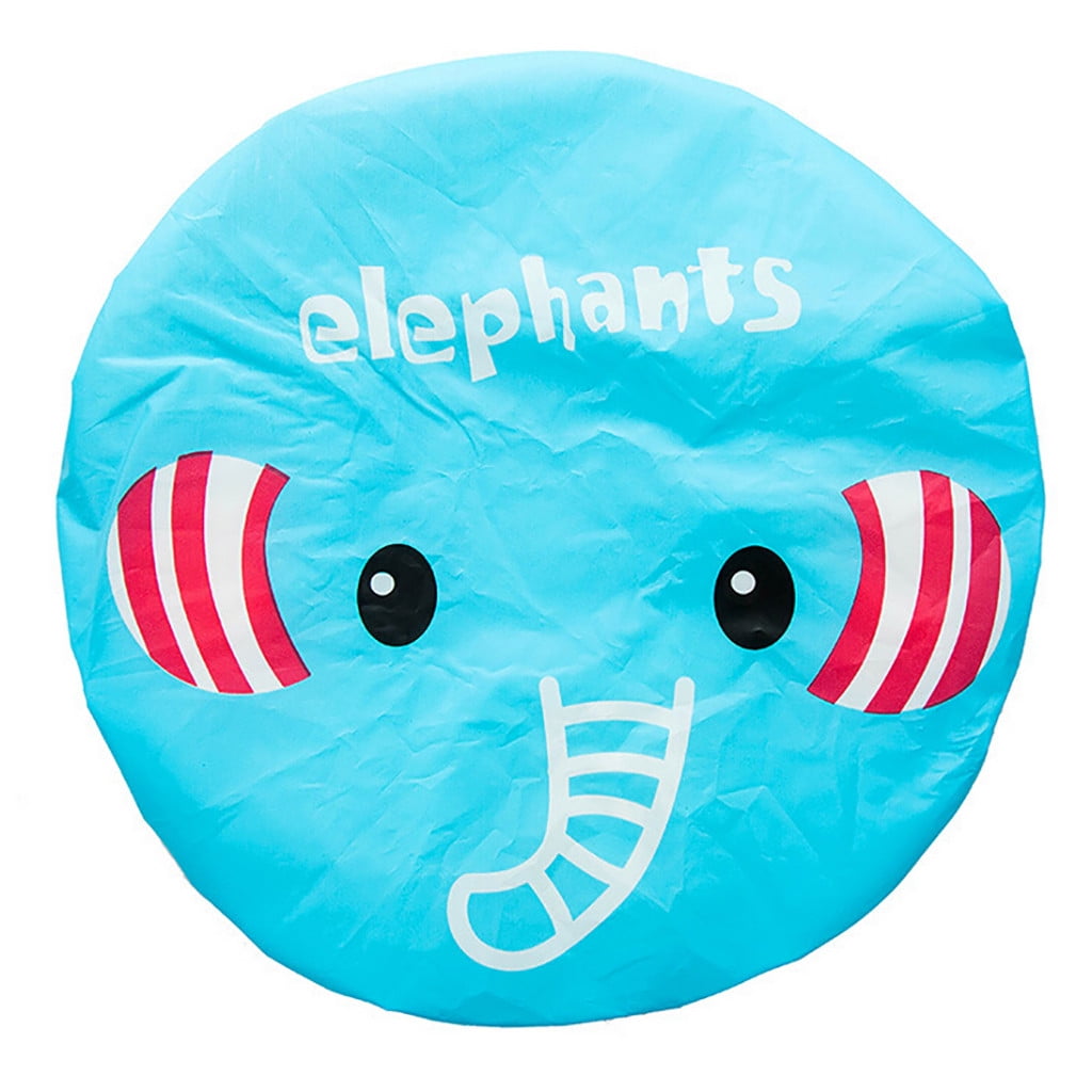 Labakihah Women Shower Caps Colorful Bath Shower Hair Cover Adults