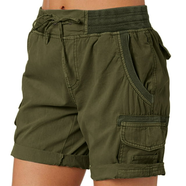 Labakihah cargo pants women Women Cargo Shorts Summer Loose Hiking
