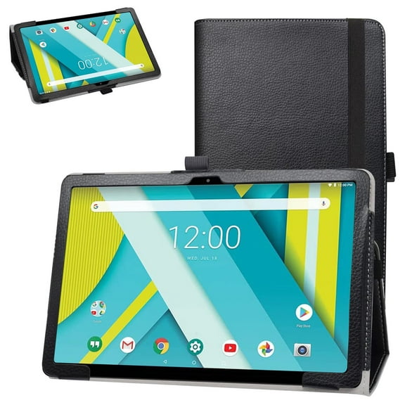 Labanema 10.36" VASTKING KingPad M10 Tablet Case, PU Leather Folio Stand Protective Case, Cover for 10.36" VASTKING KingPad M10 Tablet (Black)