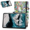 thumbnail image 1 of Labanema 10.4" Nokia T20 Tablet Case, PU Leather Folio Stand Protective Case, Cover for 10.4" Nokia T20 Tablet (Love Tree), 1 of 7