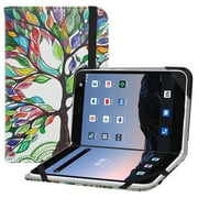 Labanema 8.1 Microsoft Surface Duo ATT,Verizon & Tmobile Case, PU Leather Protective Case, Cover for 8.1 Microsoft Surface Duo ATT,Verizon & Tmobile Love Tree