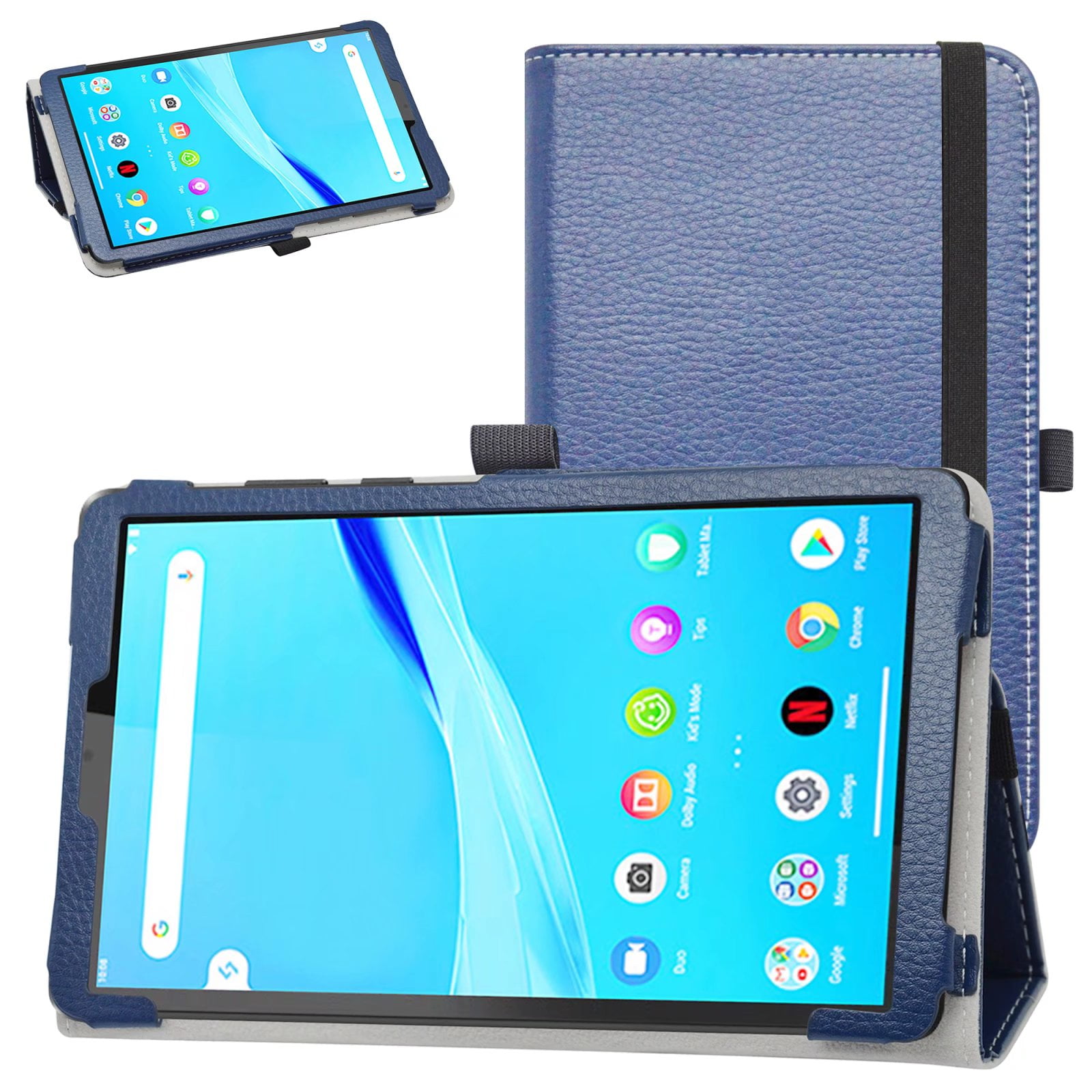 Labanema Slim Case Für Lenovo Tab M10 HD/P10 – PU Leder, Ultra-dünn, Mit Standfunktion