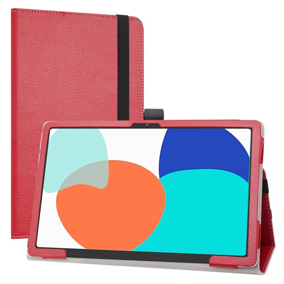 Labanema Compatible with Blackview Tab 11 SE Case,for Blackview Tab 11 SE Case,PU Leather Folio 2-folding Stand Cover for Blackview Tab 11/Blackview Tab 11 SE 10.36" Tablets,Red