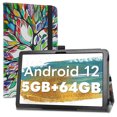 thumbnail image 1 of Labanema Compatible with Blackview Tab 7 Wifi Case,Blackview Tab 8 Wifi Case,Folio 2-folding Stand Cover for Blackview Tab 7 Wifi/Blackview Tab 8 Wifi 10.1" Tablets,Love Tree, 1 of 5