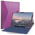thumbnail image 1 of Labanema Compatible with Dell XPS 13 2-in-1 9315 Case,PU Leather Folio 2-folding Stand Cover for Dell XPS 13 2-in-1（9315 2n1） 13.4" 2-in-1 Tablet,Purple, 1 of 6