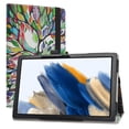 thumbnail image 1 of Labanema Compatible with Galaxy Tab A8 Case,PU Leather Folio 2-folding Stand Cover With [Auto Wake/Sleep] for Samsung Galaxy Tab A8 SM-X207/X205/X200 10.5 inch Tablet,Love Tree, 1 of 5