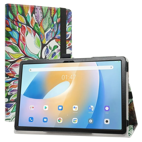 Labanema Compatible with Moxee Tablet 2 Case,PU Leather Folio 2-folding Stand Cover for Moxee Tablet 2 8" Tablet (Not fit Moxee Tablet MT-T800),Love Tree