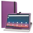 thumbnail image 1 of Labanema Compatible with Onn 10 Case 2022 Model，Degree Rotation Stand PU With Cute Pattern for Onn 10.1 inch (2022 Model:100071485) Tablet (Not Fit Onn 8 inch / Onn 7 inch),Purple, 1 of 7