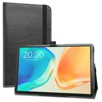 Labanema Compatible with TECLAST P20S Case,TECLAST M40 Plus Case,PU Leather Folio 2-folding Stand Cover for TECLAST M40 Plus/TECLAST P20S/TECLAST P30S/TECLAST P40HD 10" Tablet,Black