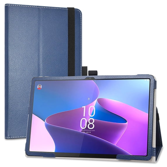 Labanema Compatible with Lenovo Tab P11 Pro Gen 2 Case,PU Leather Folio 2-folding Stand Cover for Lenovo Tab P11 Pro Gen 2 TB132FU 11.2" Tablet,Blue