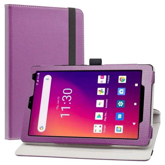 Labanema For Moxee Tablet 2 Rotating Case 2022,360 Degree Rotary Stand Cover for Moxee Tablet 2 8" Tablet (Not fit Moxee Tablet MT-T800),Purple