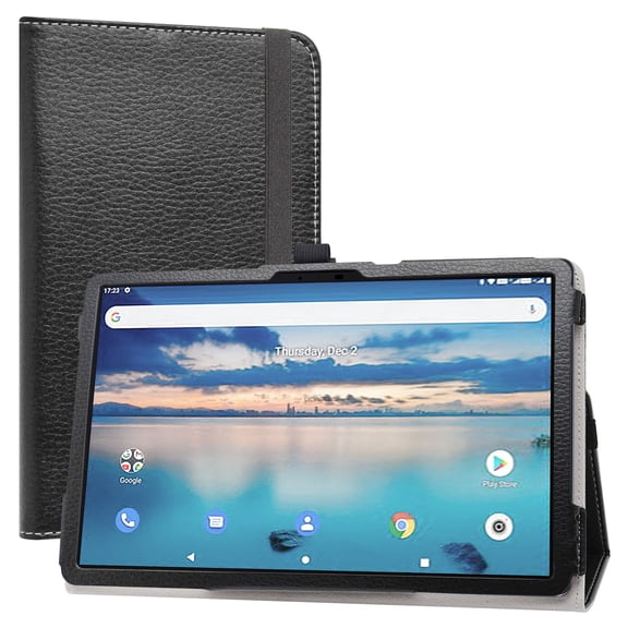 Labanema For SKY Devices Elite T10 Case,PU Leather Folio 2-folding Stand Cover for SKY Devices Elite T10 10" Tablet (Not Fit Sky Pad 10),Black
