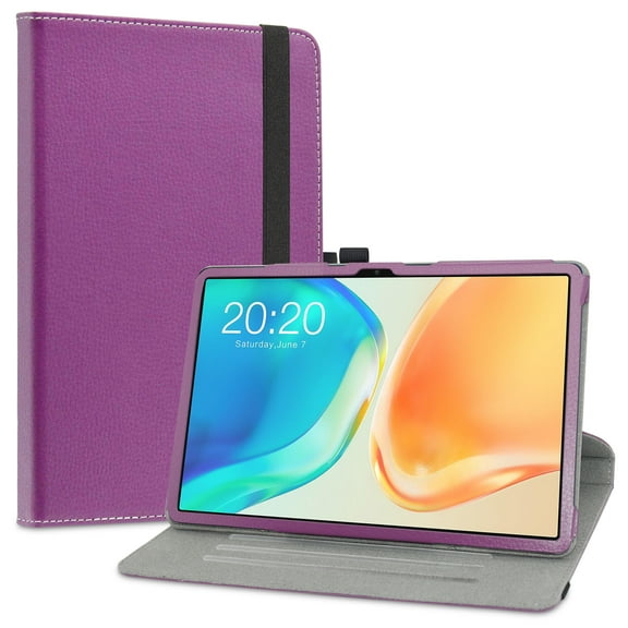 Labanema For TECLAST P20S Rotating Case,TECLAST M40 Plus Case,360 Degree Rotary Stand Cover for TECLAST M40 Plus/TECLAST P40HD/TECLAST P20S/TECLAST P30S 10" Tablet,Purple