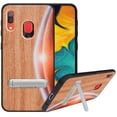 thumbnail image 1 of Labanema Samsung Galaxy A30 2019 /A20 2019 Case, Samsung Galaxy A30 2019 /A20 2019 Cover with Metal Kickstand, Natural Wood TPU Cover, Anti Scratch Case for Samsung Galaxy A30 2019 /A20 2019 (Moon), 1 of 7