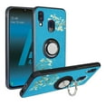 thumbnail image 1 of Labanema Samsung Galaxy A40 2019 /A405 Case with 360 Degree Rotating Ring Stand, Support Magnetic Car Mount, Protective Cover for Samsung Galaxy A40 2019 /A405 (Apricot Flower), 1 of 7