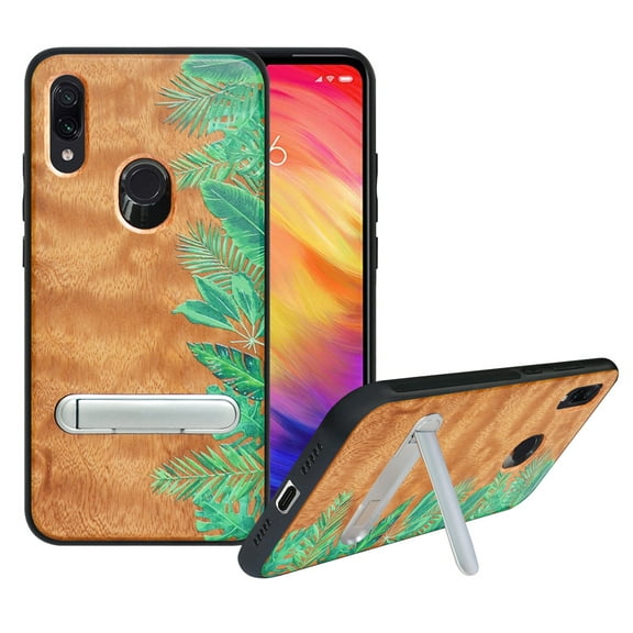 Labanema Xiaomi Redmi Note 7 /Redmi Note 7 Pro Case, Xiaomi Redmi Note 7 /Redmi Note 7 Pro Cover with Metal Kickstand, Anti Scratch Case for Xiaomi Redmi Note 7 /Redmi Note 7 Pro (Rainforest)