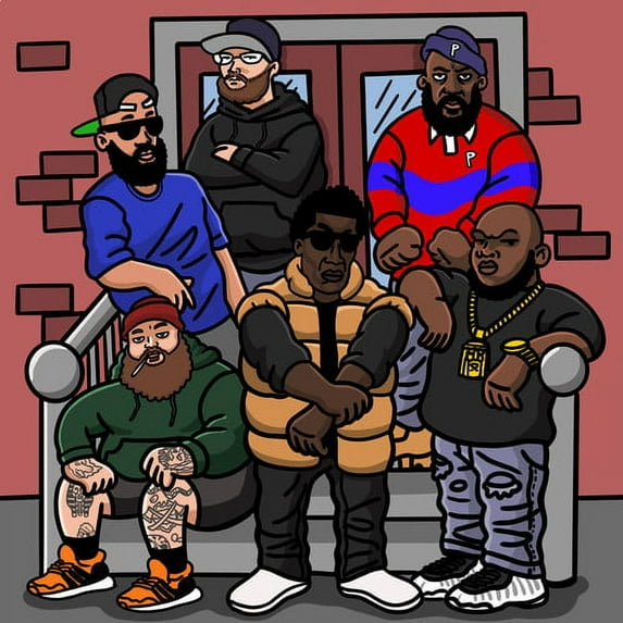 Labba & PF Cuttin - 1000lbs / World Famous - Music & Performance - Vinyl