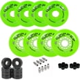 thumbnail image 1 of Labeda Gripper Roller Hockey Wheels, Hybrid Ceramic Bearings, Choose Color Size, 1 of 3