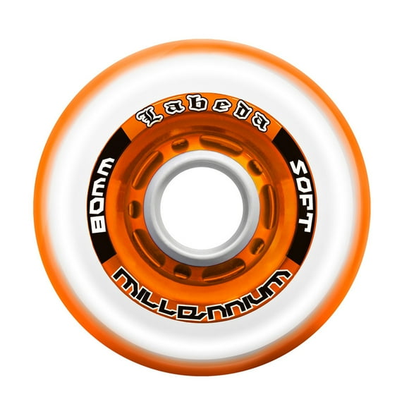 Labeda Millennium Gripper Orange 80mm (Single Wheel)