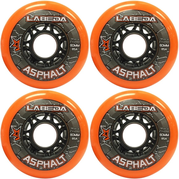 Labeda WHEELS Inline Roller Hockey Gripper ASPHALT 76 mm X4