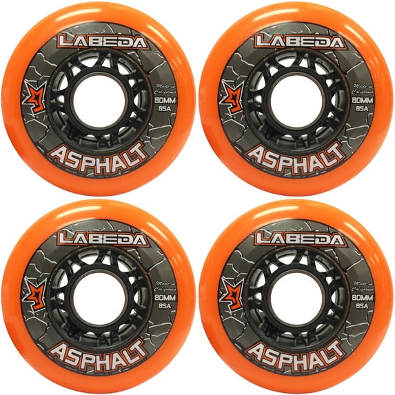 Labeda WHEELS Inline Roller Hockey Gripper ASPHALT 76 mm X4