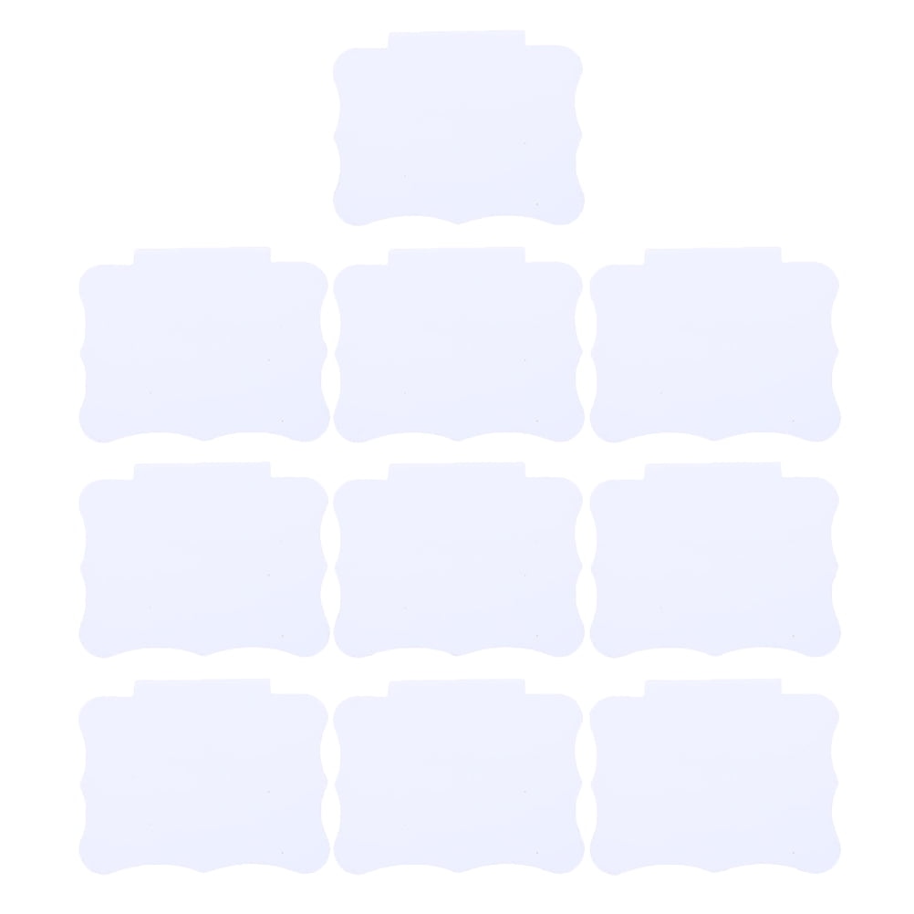 Label 10 Pcs Clip on Basket Labels Advertising Price Plastic Display