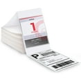 thumbnail image 1 of Label & More 4" x 6" Fanfold Direct Thermal Labels Compatible for Rollo Zebra Printer Labels - White Shipping Mailing Postage Labels, Perforated, Permanent Adhesive (1 Stack - 500 Labels), 1 of 6