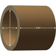 thumbnail image 1 of Label Cores 1" Inner Diameter. Rigid Cardboard. Variety of Widths Available. (1" Inner Diameter X 1.125" Width), 1 of 2