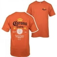 thumbnail image 1 of Label Front & Back Print T-Shirt, Orange - Extra Large, 1 of 1