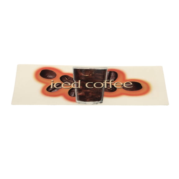 Wilbur Curtis Label, Front Tcoc Iced Coffee WC-38472 - Genuine OEM Replacement Part