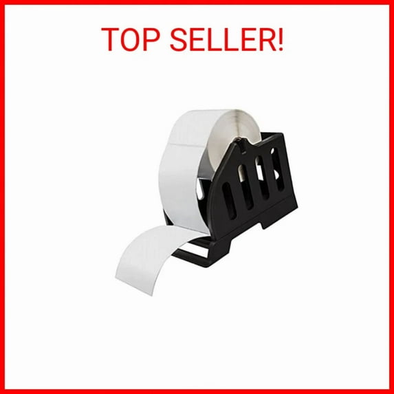 Label Holder For Rolls And Fan-Fold Labels,Black Stand For 4X6