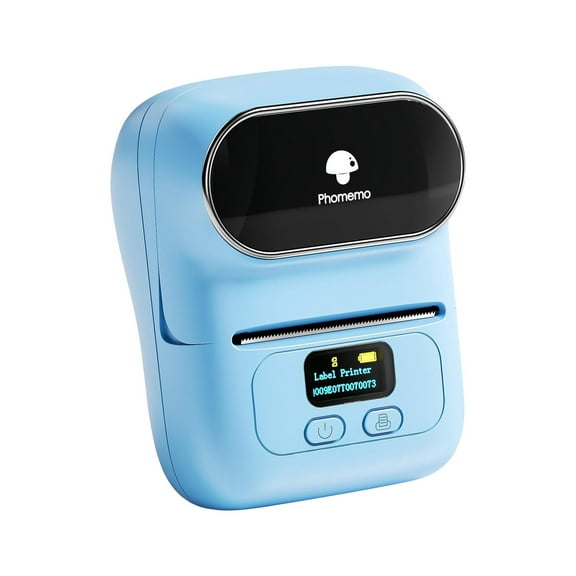 Label Maker 10 Bluetooth Thermal Label Makers For Small Business Home 2 Inch Barcode Label Sticker For Address/Logo/Clothing Label blue
