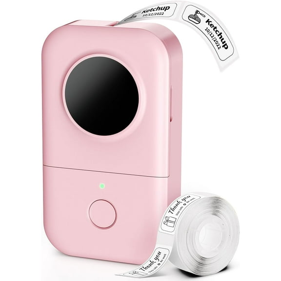 Label Maker, D30 Label Maker Machine with Tape, Mini Bluetooth Label Makers, Small Portable Thermal Label Printer, Sticker Maker for Home Kitchen School Classroom Teacher Office Supplies
