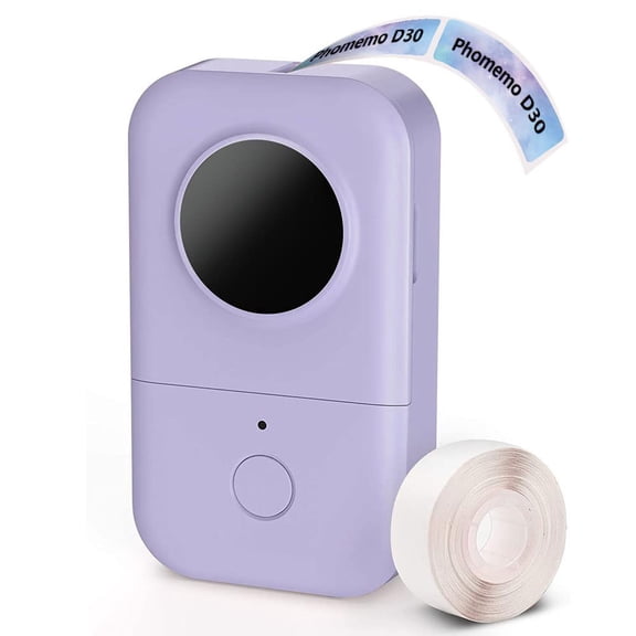 Label Maker, D30 Portable Bluetooth Label Maker Machine with Tape, Small Mini Label Printer, Multiple Templates Fonts Icon Labeler for Home, School, Office