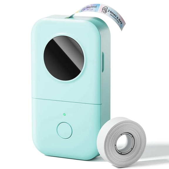 Label Maker, D30 Portable Bluetooth Label Maker Machine with Tape, Small Mini Label Printer, Multiple Templates Fonts Icon Labeler for Home, School, Office