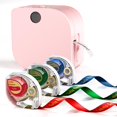 Label Maker Label Maker Machine with Tape Satin Ribbon, Portable