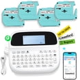 thumbnail image 1 of Label Maker Machine With 4 Tapes  Rechargeable Backlit Labeler For 12mm 0.47 White Waterproof-labels Printer Replacement Brother Ptouch Office Home School, 1 of 9
