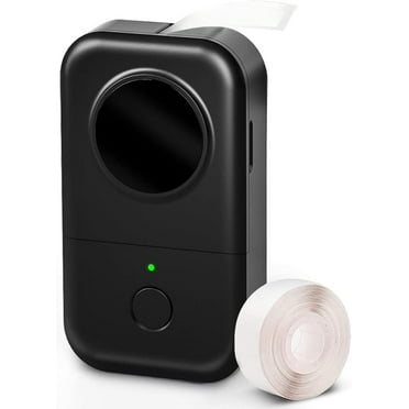 Label Maker Machine, Portable Bluetooth Mini Label Printer, Smart Phone Handheld Thermal Sticker Small Labeler Multiple Templates Font Icon Inkless for Home Office